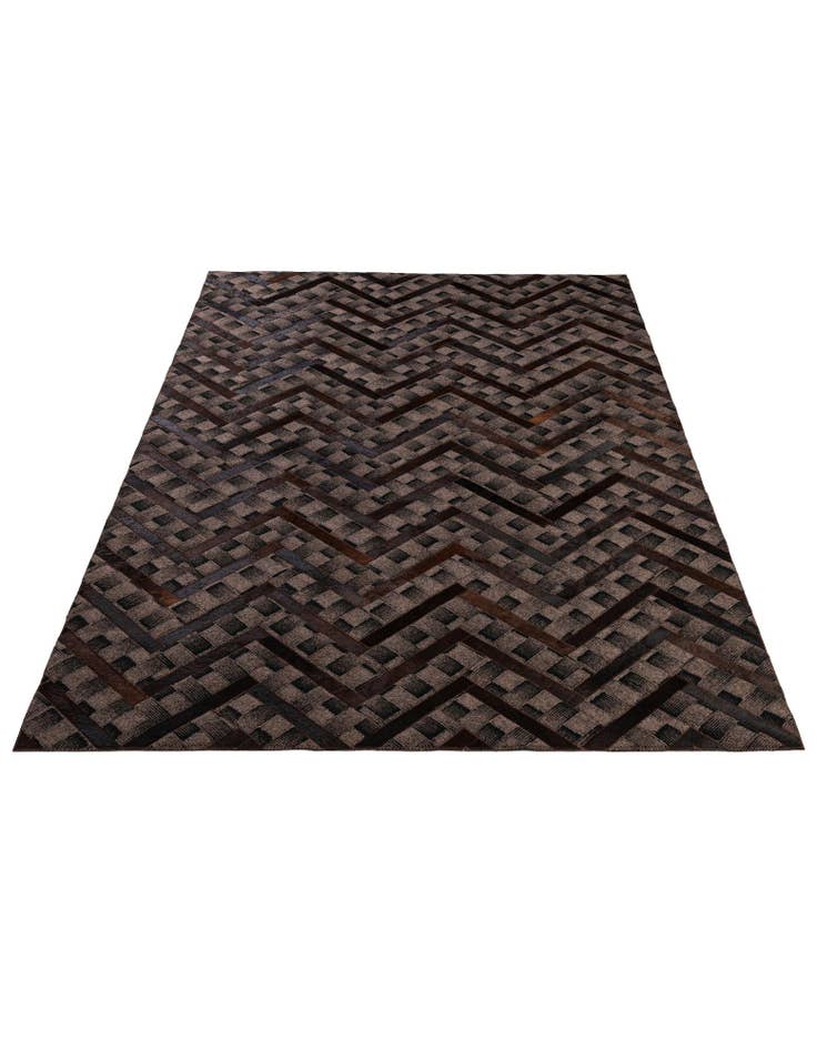 Detail image of  5' x 7' Cowhide - Patchwork Rug