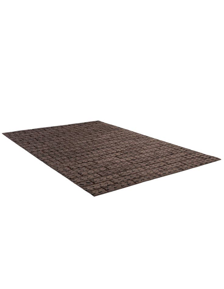 Detail image of  5' x 7' 8 Cowhide - Patchwork Rug