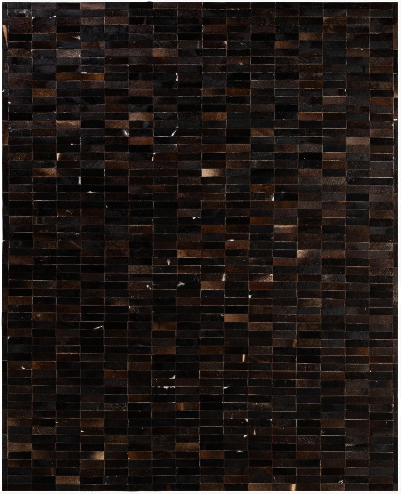  8' 3 x 10' Cowhide - Patchwork Rug