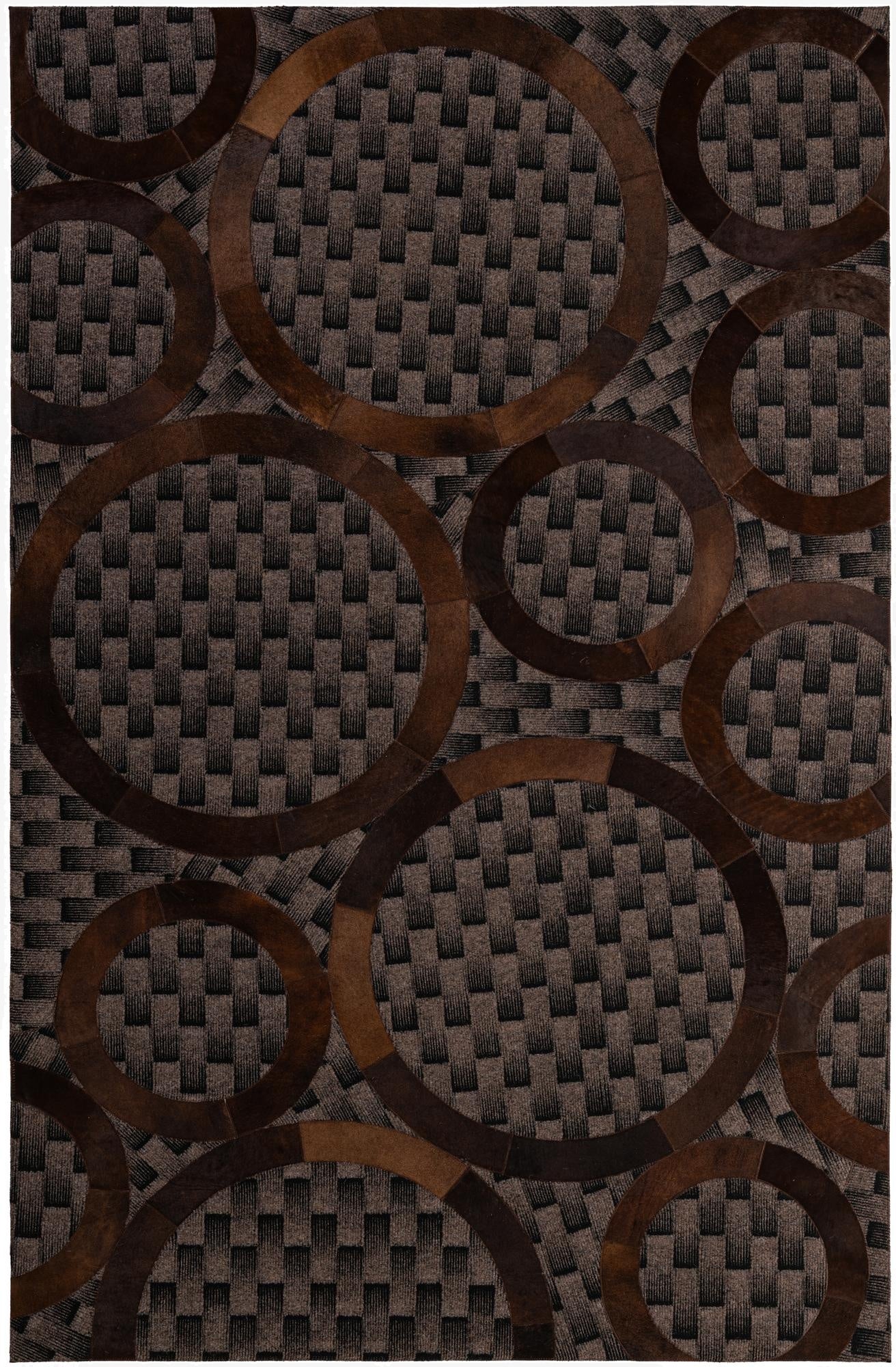  5' 1 x 7' 11 Cowhide - Patchwork Rug