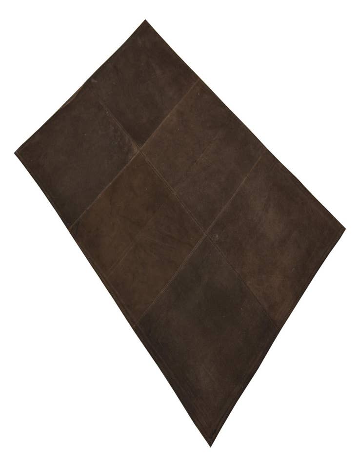 Detail image of 2' x 3' Cowhide Leather Rug