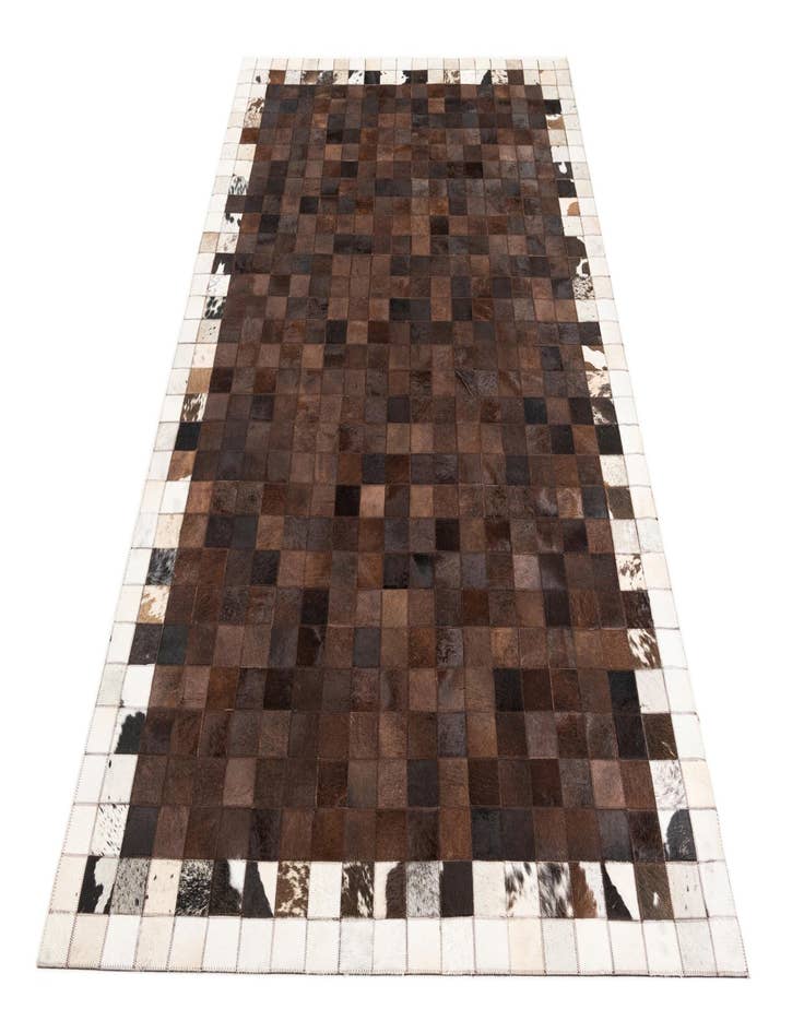 Detail image of  5' x 8' Cowhide Leather Rug