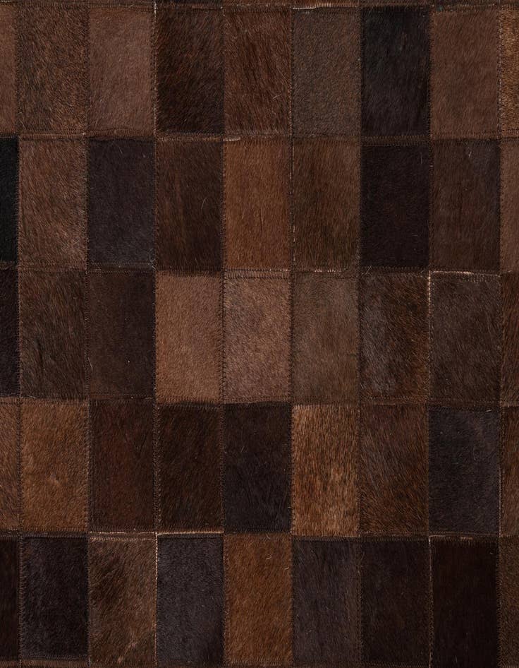 Detail image of  5' x 8' Cowhide Leather Rug