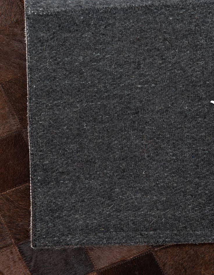 Detail image of  5' x 8' Cowhide Leather Rug