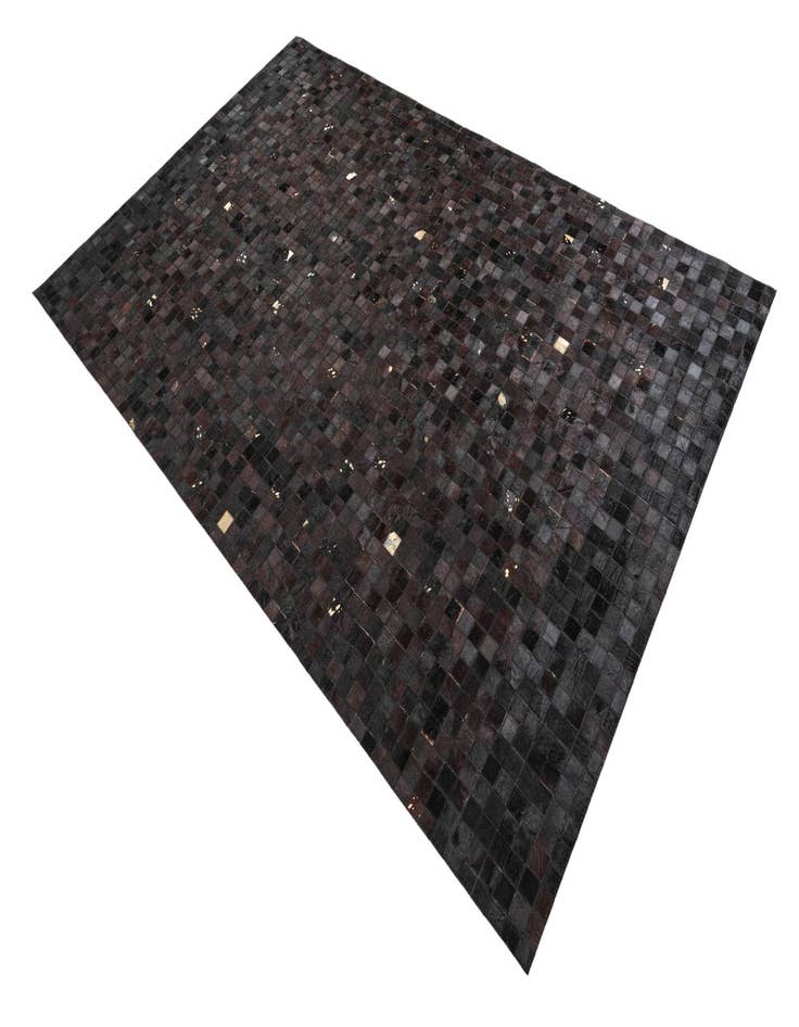 Detail image of  5' x 8' Cowhide Leather Rug