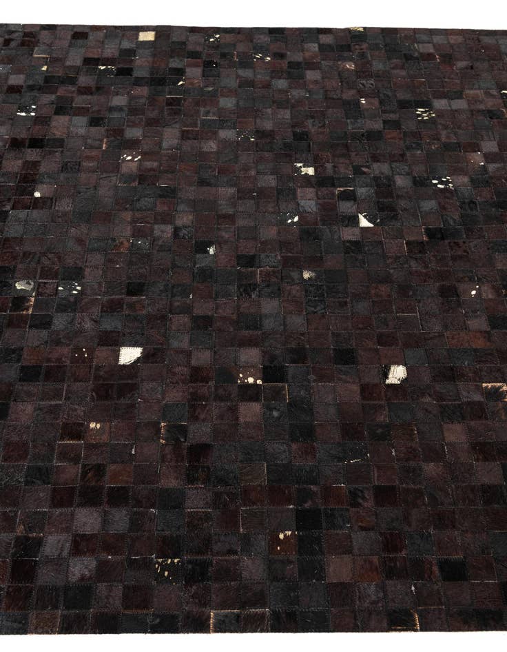 Detail image of  5' x 8' Cowhide Leather Rug