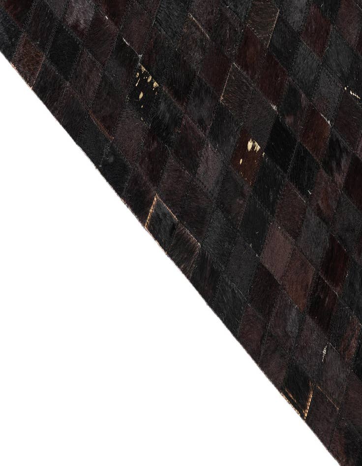 Detail image of  5' x 8' Cowhide Leather Rug