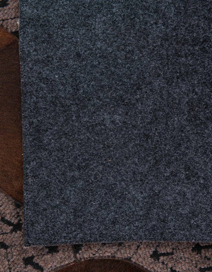 Detail image of  5' x 8' Cowhide Leather Rug