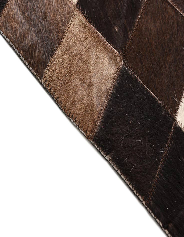 Detail image of  5' 5 x 7' 10 Cowhide Rug