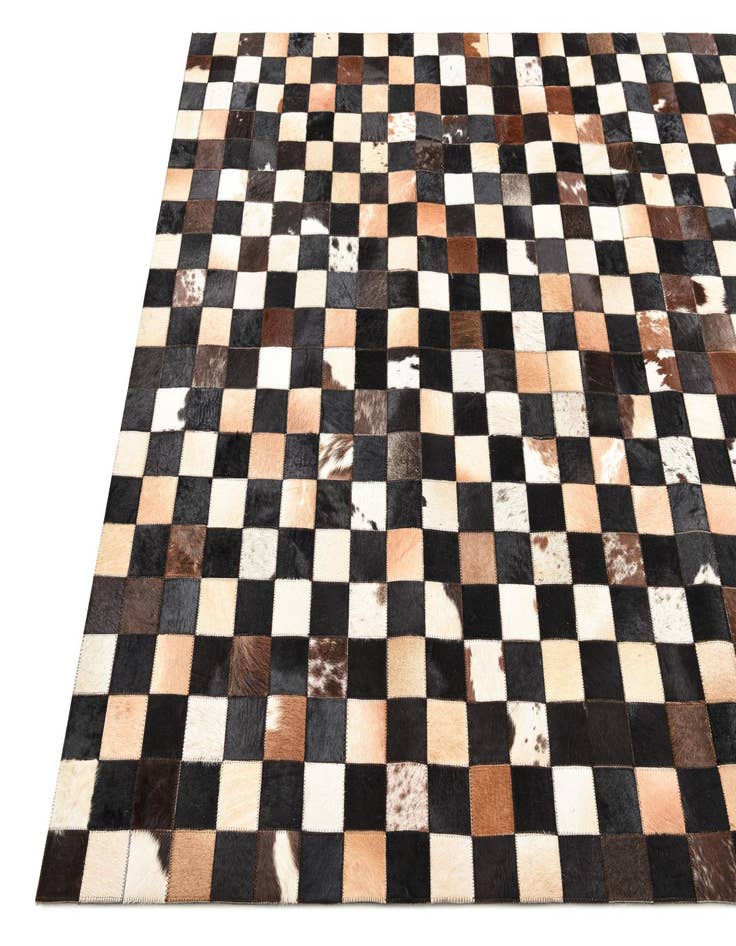 Detail image of  5' x 7' 10 Cowhide Rug