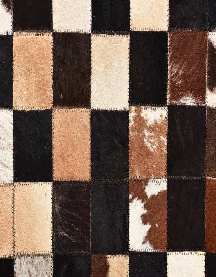 Detail image of  5' x 7' 10 Cowhide Rug
