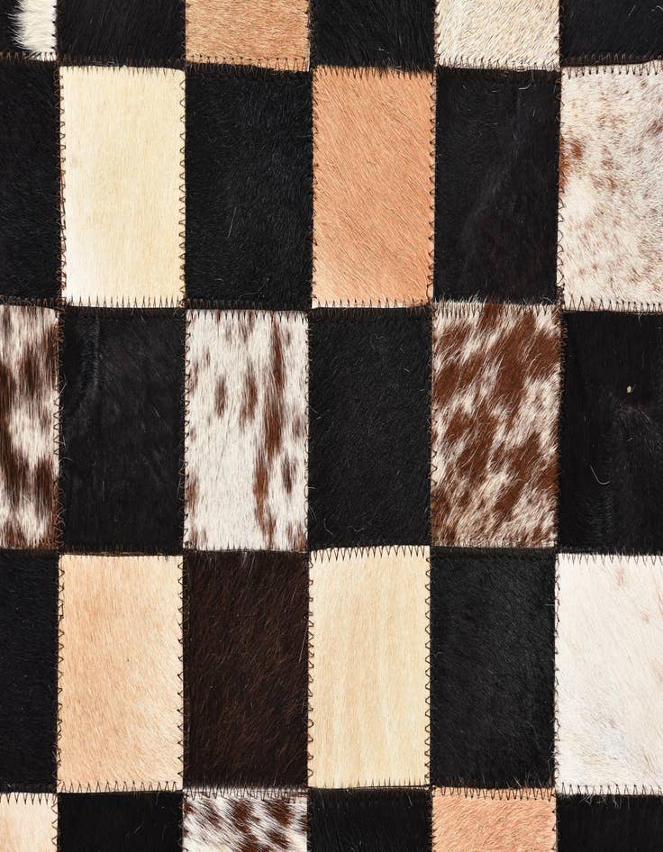 Detail image of  5' x 7' 10 Cowhide Rug