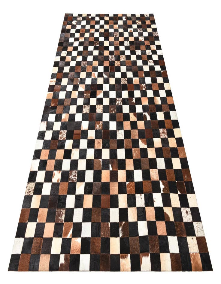 Detail image of  5' 1 x 7' 10 Cowhide Rug