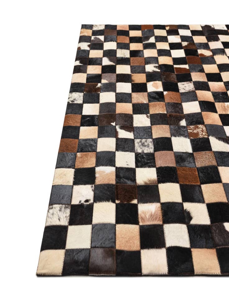 Detail image of  5' x 7' 10 Cowhide Rug