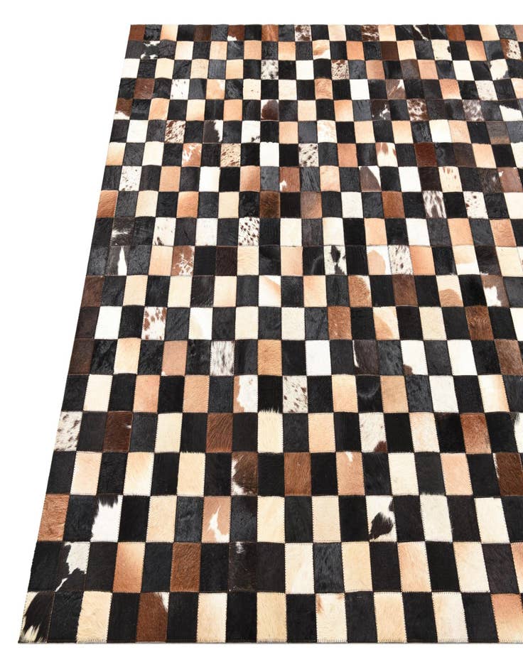 Detail image of  5' x 7' 10 Cowhide Rug