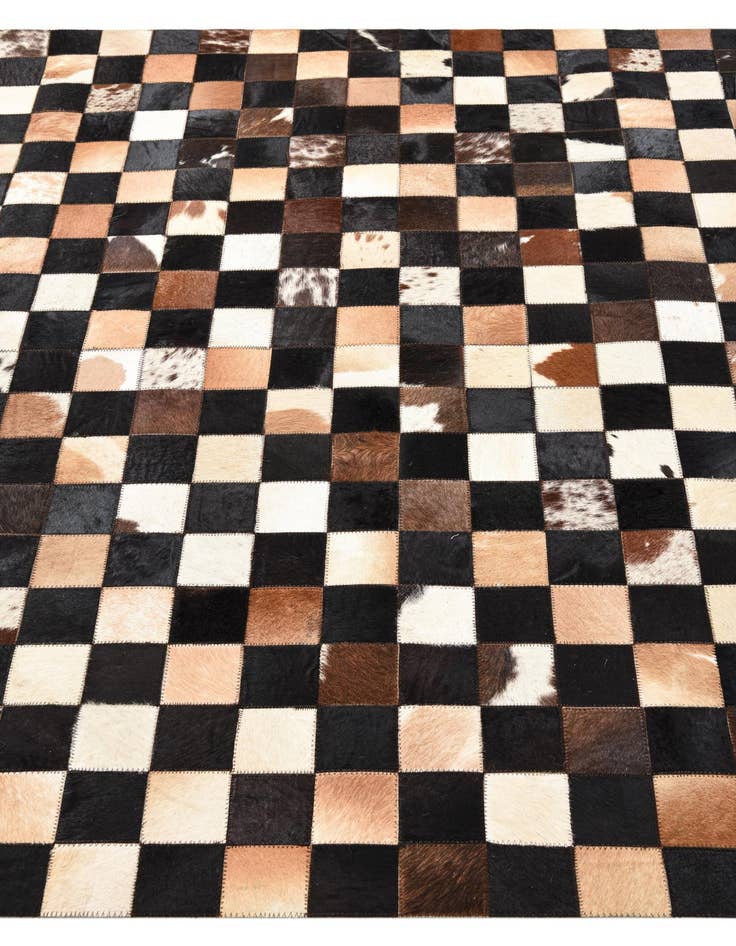 Detail image of  5' x 7' 10 Cowhide Rug