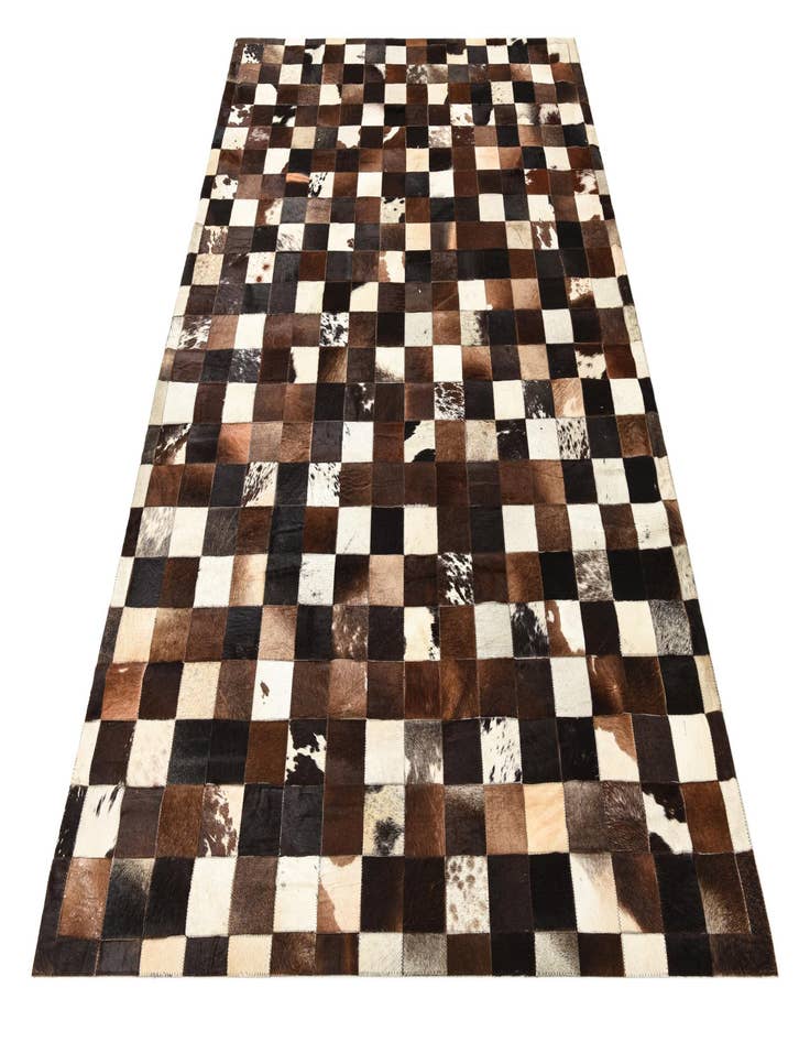 Detail image of  5' 8 x 7' 9 Cowhide Rug