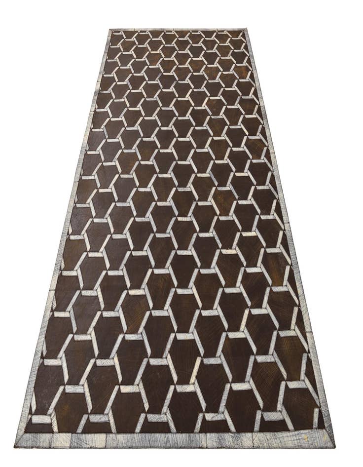 Detail image of  5' 2 x 8' 2 Cowhide Rug