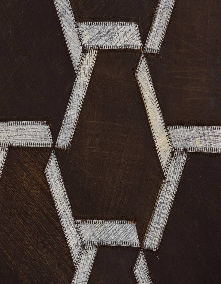 Detail image of  5' 2 x 8' 2 Cowhide Rug