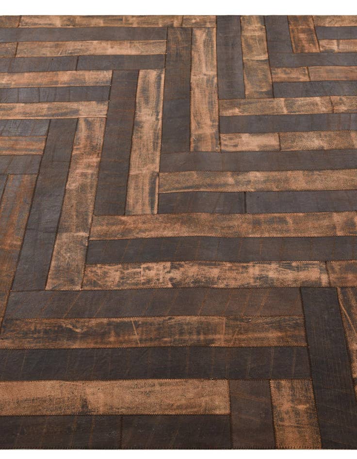 Detail image of  5' x 7' 10 Cowhide Rug
