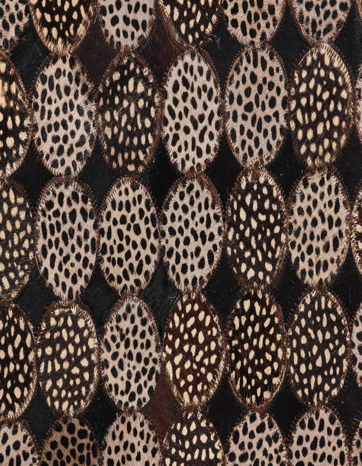 Detail image of 5' 3 x 7' 6 Cowhide Rug