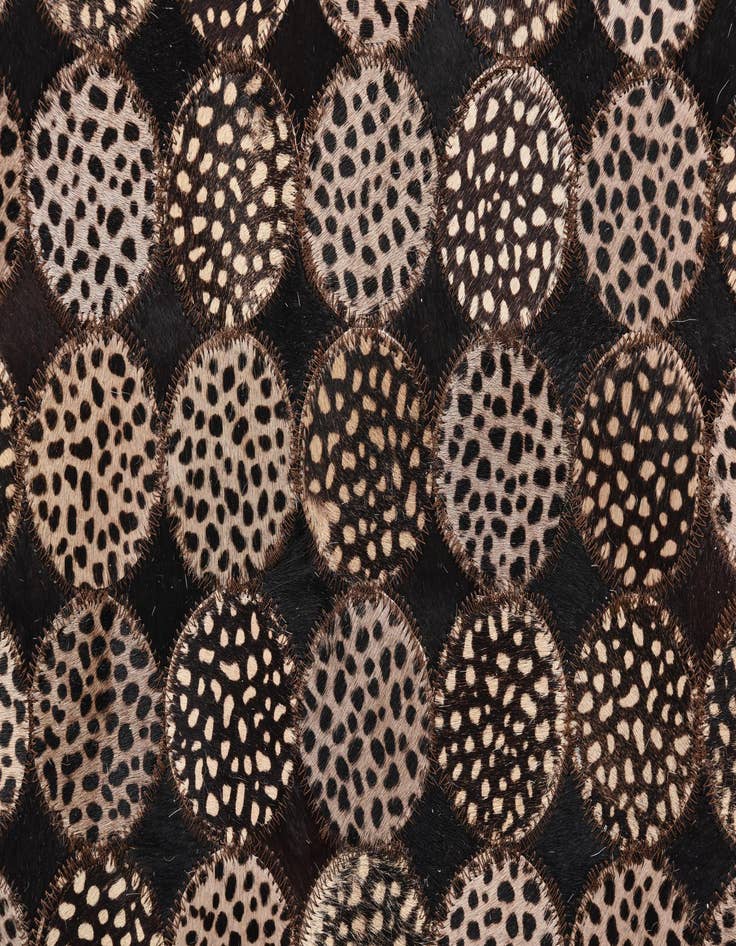 Detail image of 5' 3 x 7' 6 Cowhide Rug