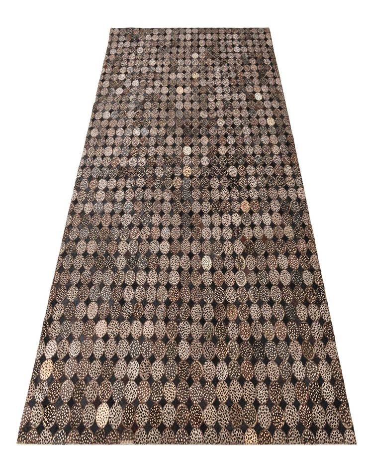 Detail image of  5' 1 x 7' 1 Cowhide Rug