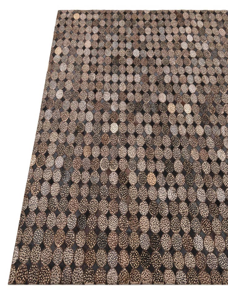 Detail image of  5' 1 x 7' 1 Cowhide Rug