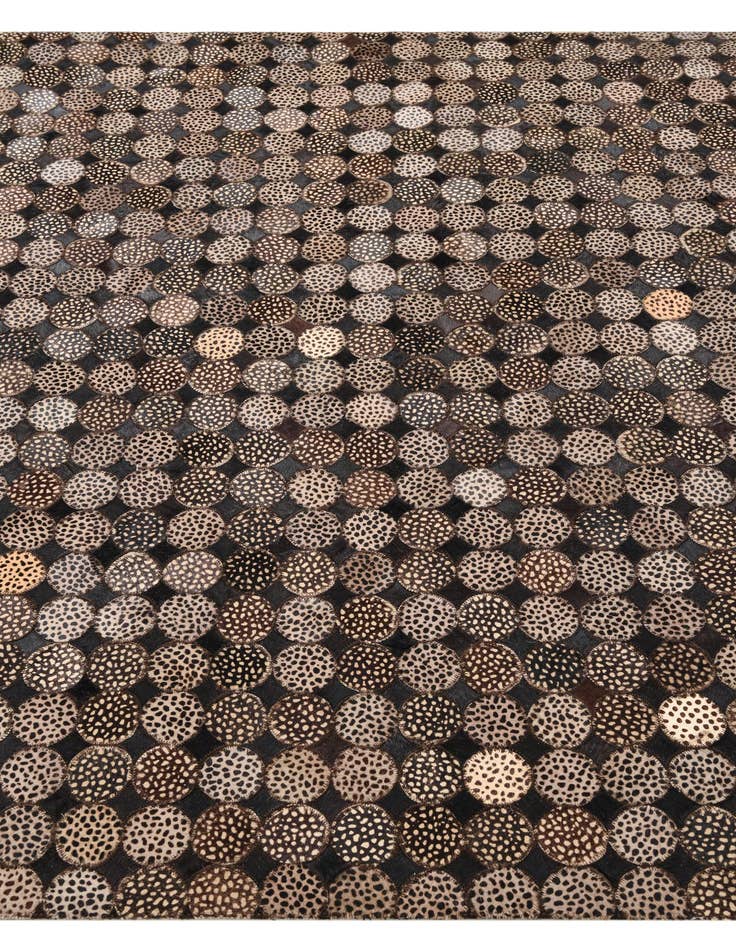 Detail image of  5' 1 x 7' 1 Cowhide Rug