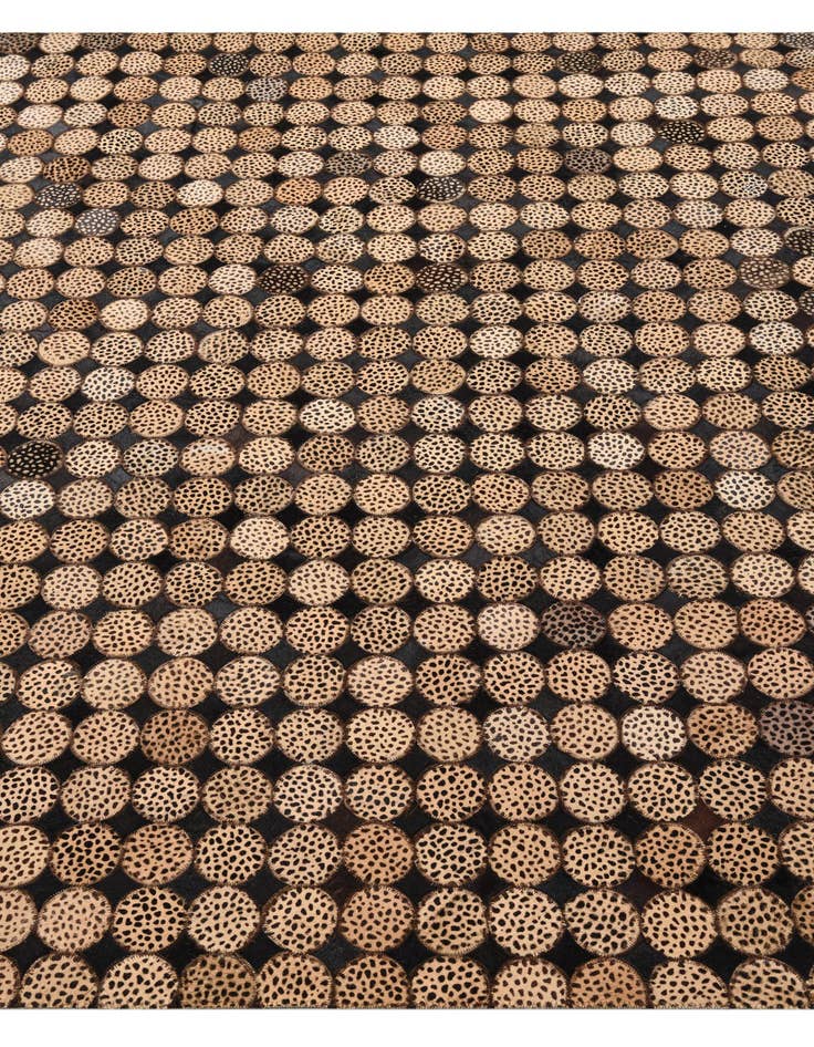 Detail image of  5' 3 x 7' 8 Cowhide Rug