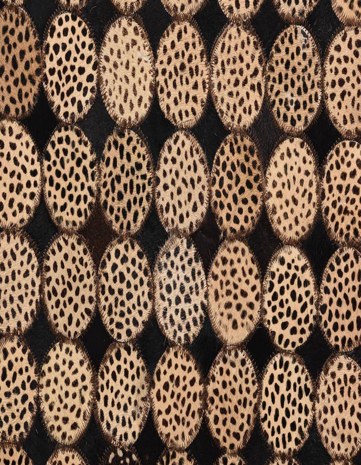 Detail image of  5' 3 x 7' 8 Cowhide Rug