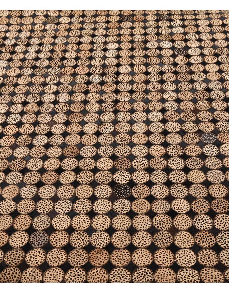 Detail image of  5' 3 x 7' 8 Cowhide Rug