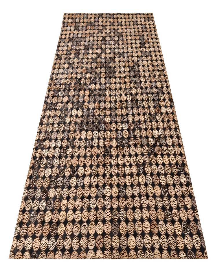 Detail image of  5' 2 x 7' 4 Cowhide Rug