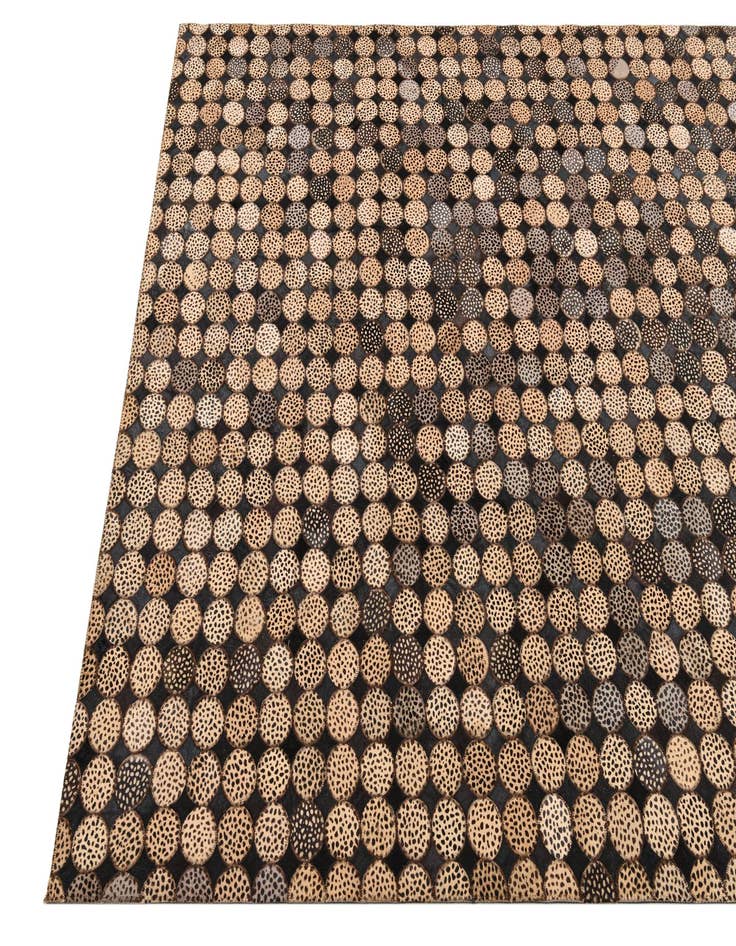Detail image of  5' 2 x 7' 4 Cowhide Rug