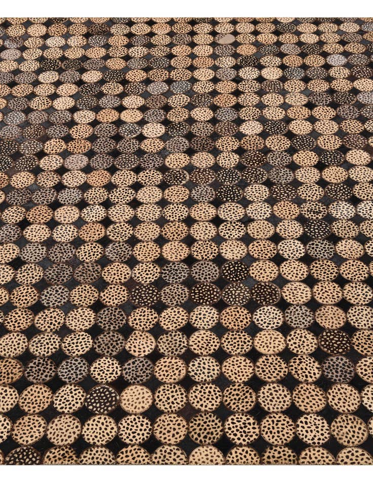 Detail image of  5' 2 x 7' 4 Cowhide Rug