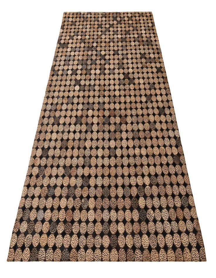 Detail image of  5' 2 x 7' 8 Cowhide Rug