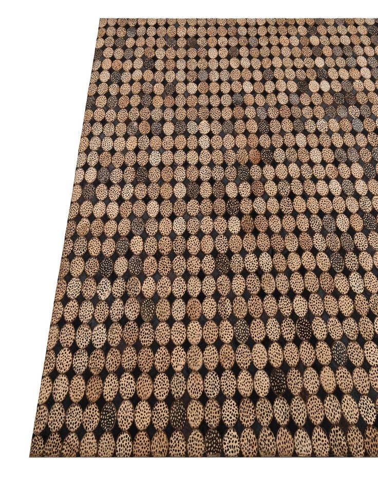 Detail image of  5' 2 x 7' 8 Cowhide Rug