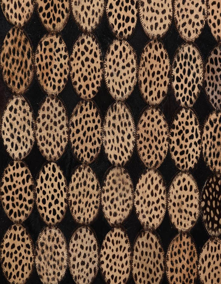 Detail image of  5' 2 x 7' 8 Cowhide Rug