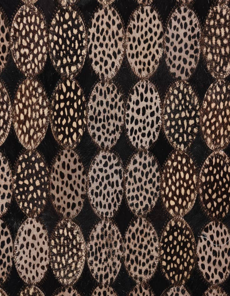 Detail image of  5' 3 x 7' 6 Cowhide Rug