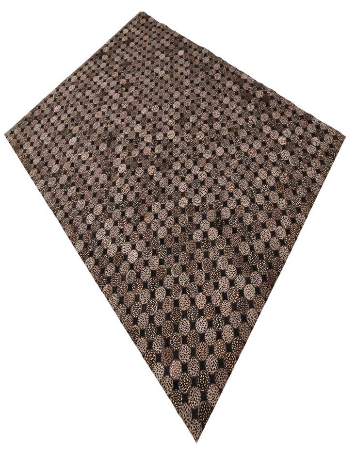 Detail image of  5' 3 x 7' 6 Cowhide Rug