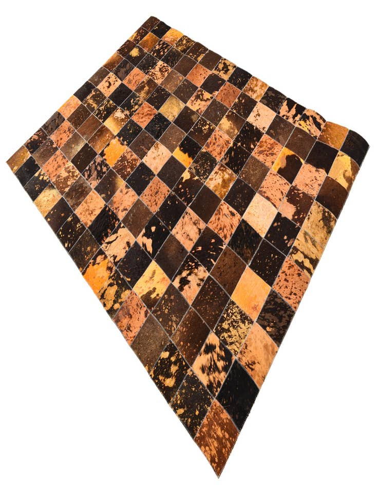 Detail image of  4' 8 x 6' 6 Cowhide Rug