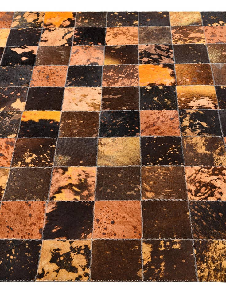 Detail image of  4' 8 x 6' 6 Cowhide Rug