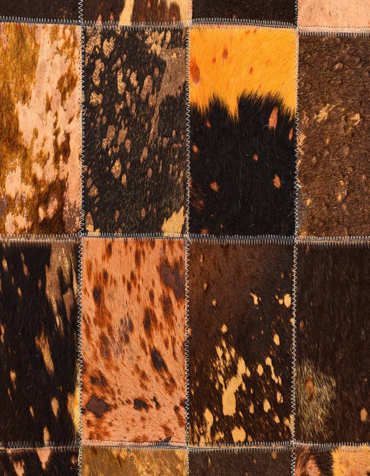 Detail image of  4' 8 x 6' 6 Cowhide Rug