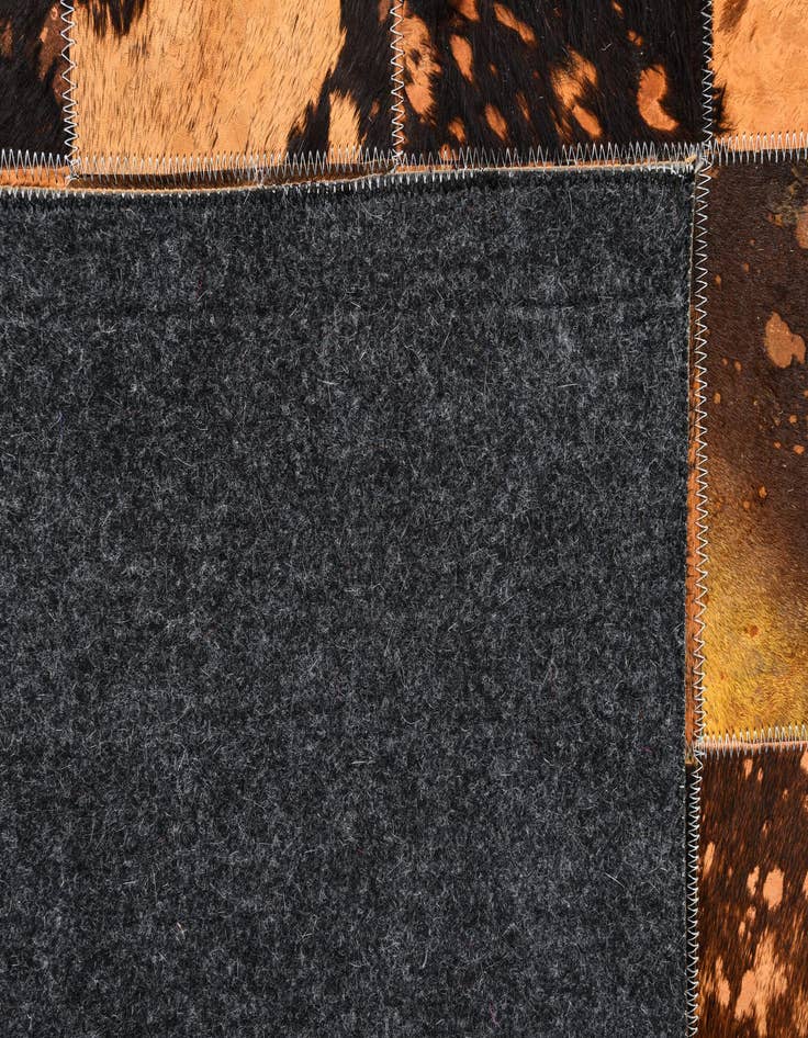 Detail image of  4' 8 x 6' 6 Cowhide Rug