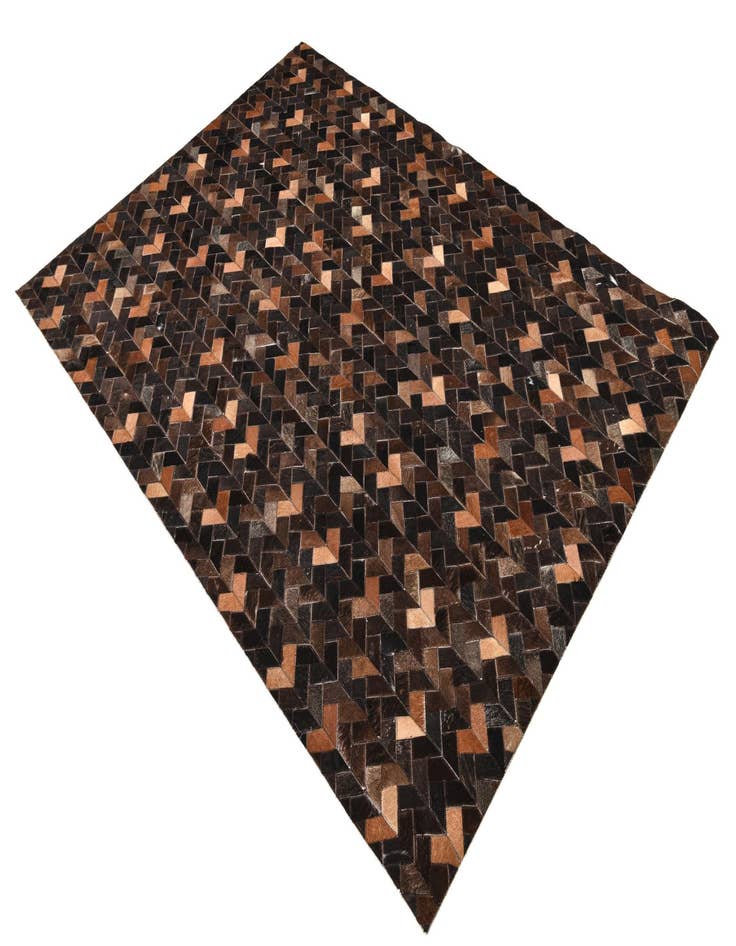 Detail image of  4' 8 x 6' 6 Cowhide Rug