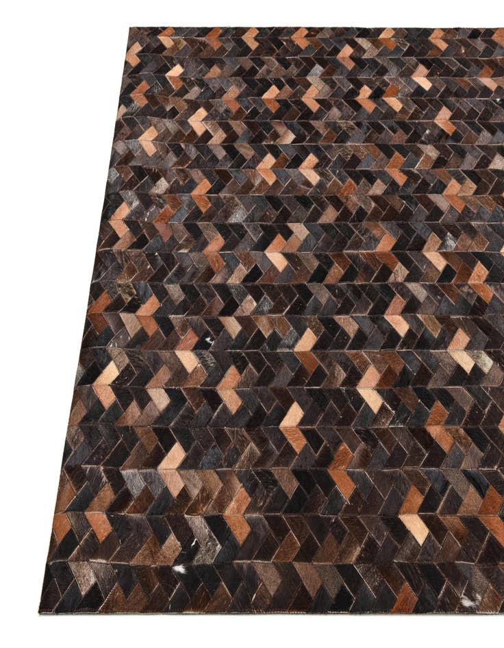 Detail image of  4' 8 x 6' 6 Cowhide Rug