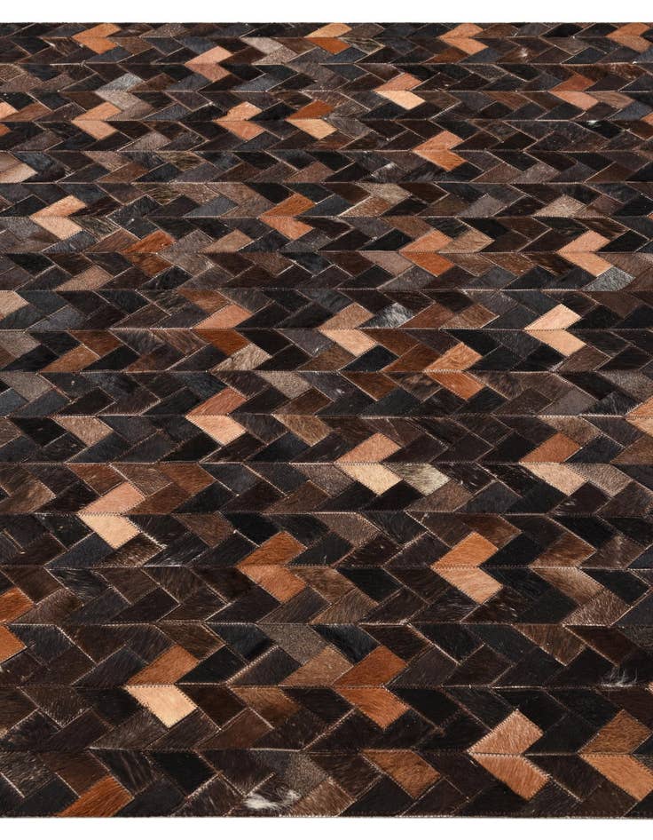 Detail image of  4' 8 x 6' 6 Cowhide Rug