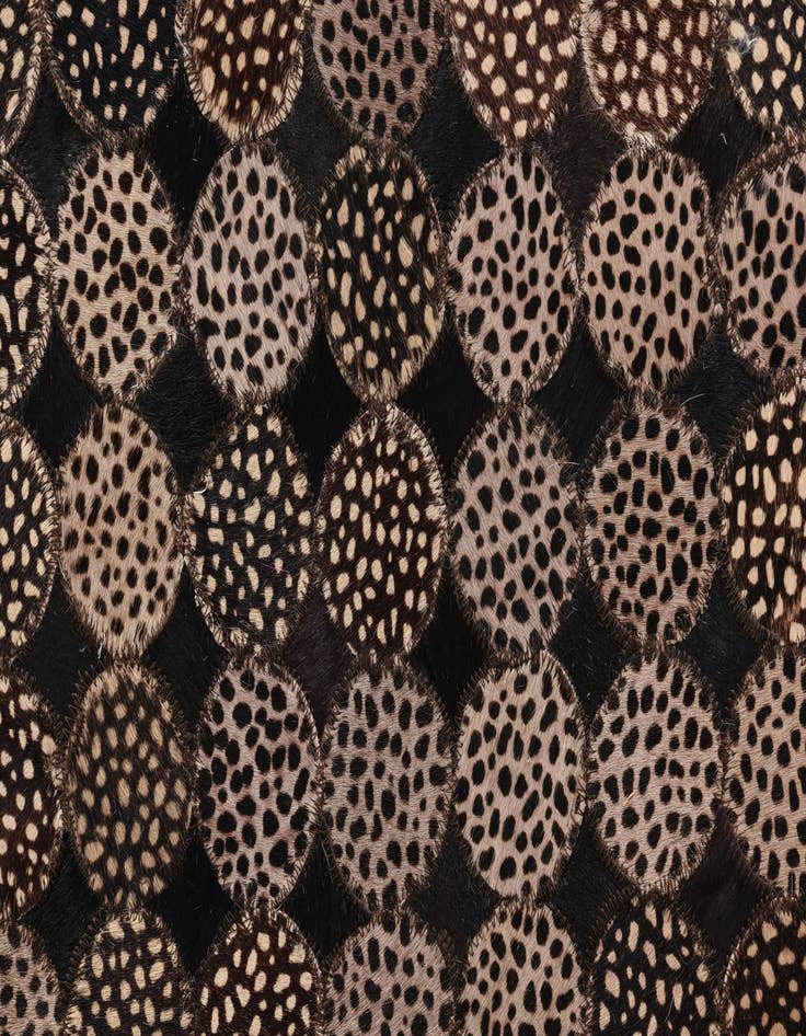 Detail image of  5' 1 x 7' 2 Cowhide Rug