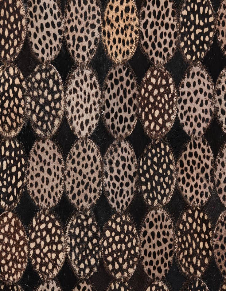 Detail image of  5' 1 x 7' 2 Cowhide Rug