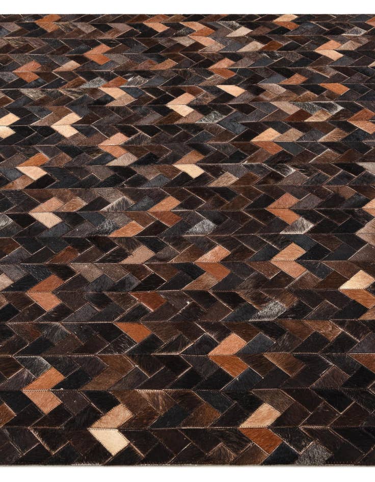 Detail image of  4' 7 x 6' 6 Cowhide Rug